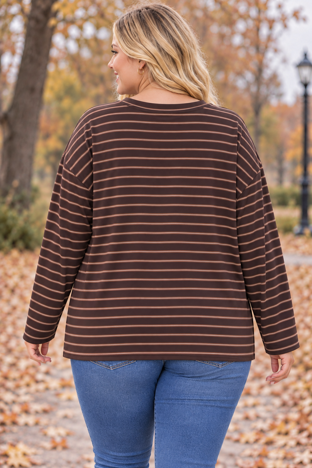 PS TOP 'AUTUMN STREPEN' | BRUIN