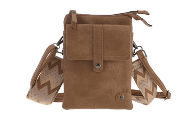 KLEINE TAS 'TYLER' | LICHT CAMEL