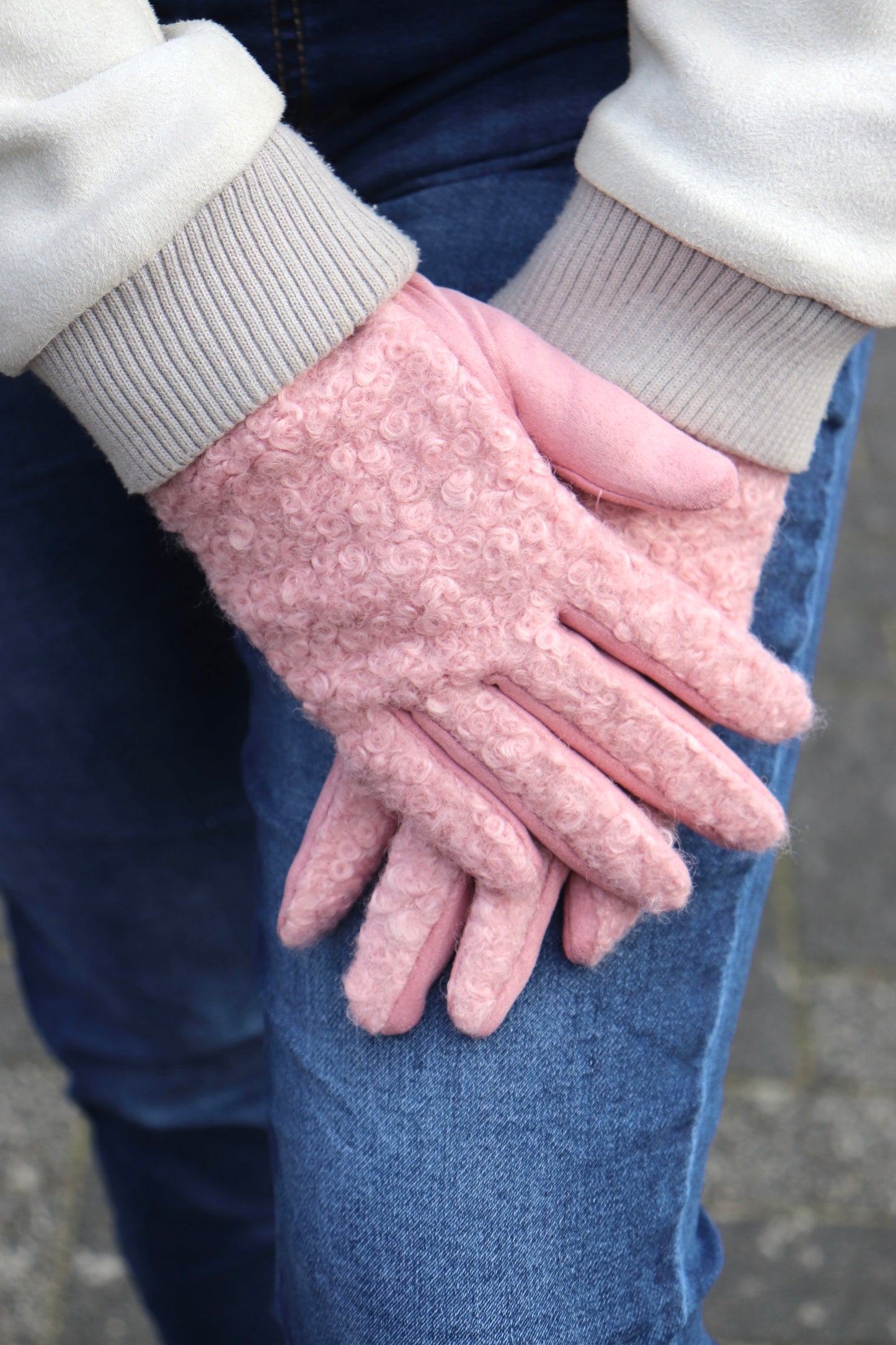 HANDSCHOEN ‘TEDDY’ | ROZE