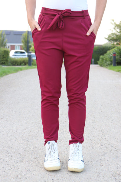 COMFY PAK 'BROEK' | BORDEAUX