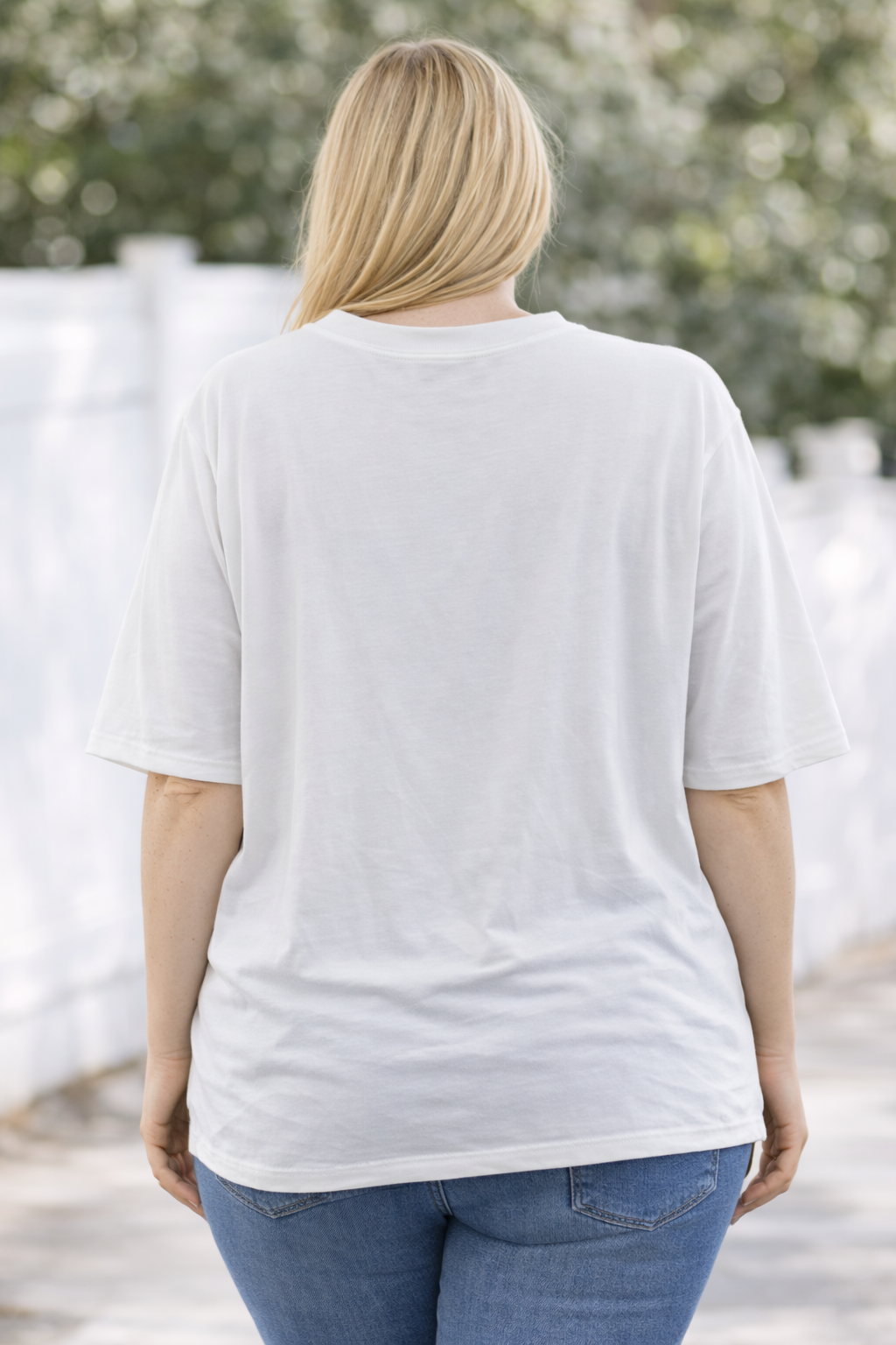 PS T-SHIRT ‘BASIC' | WIT