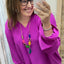 PS2 BLOUSE ‘KETTING’ | MAGENTA