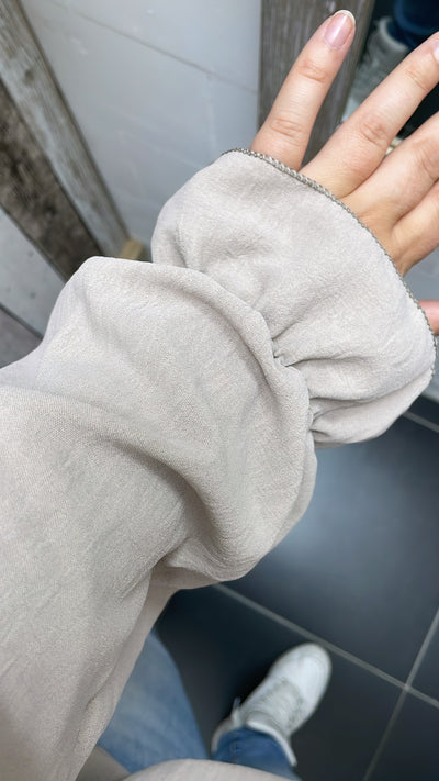 PS2 BLOUSE ‘KETTING’ | TAUPE