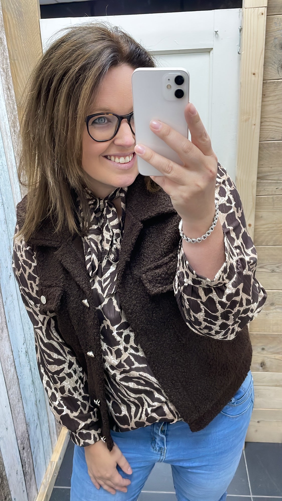 BLOUSE 'STRIK' | BRUIN