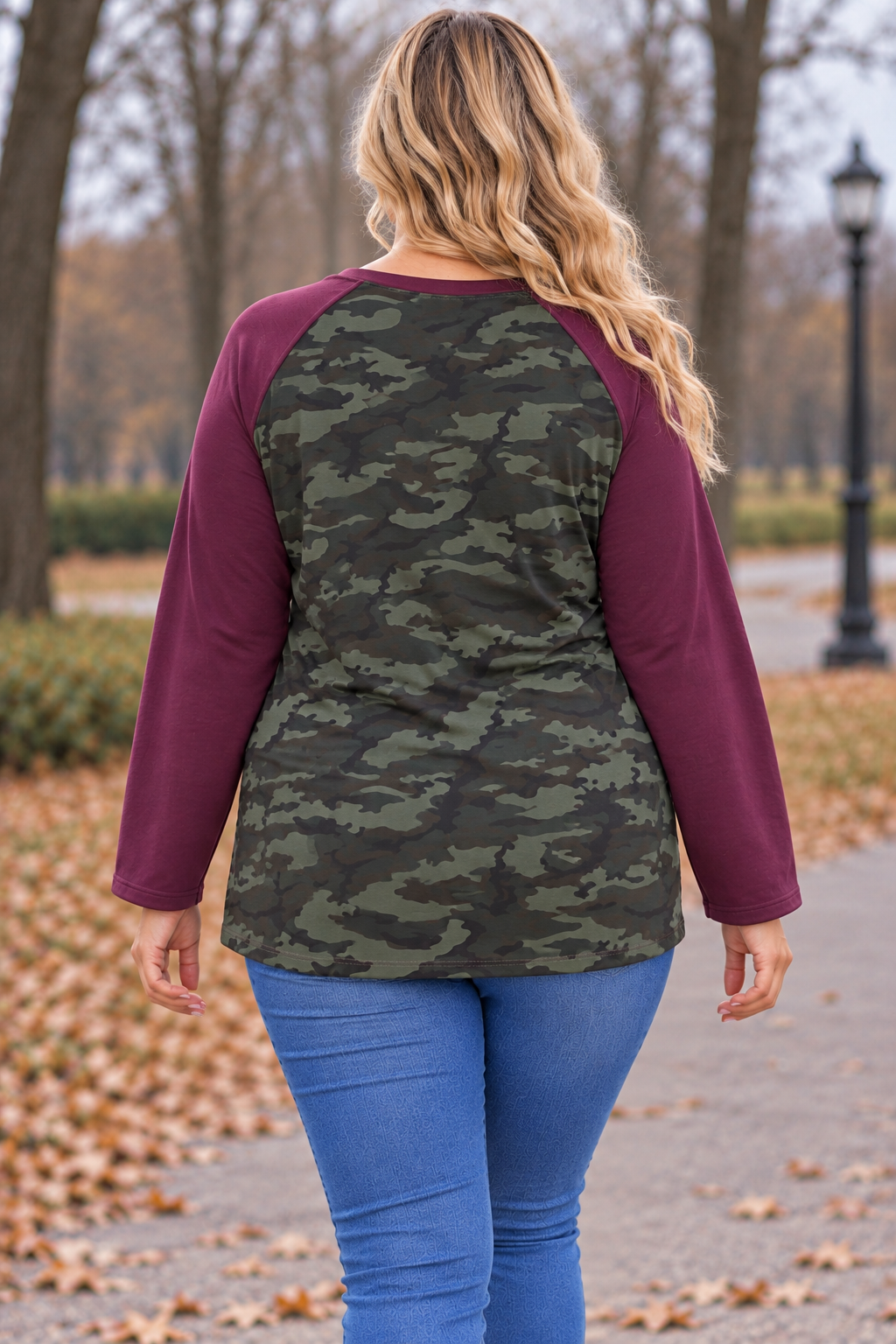 PS TRUI 'NY CAMOUFLAGE' | BORDEAUX