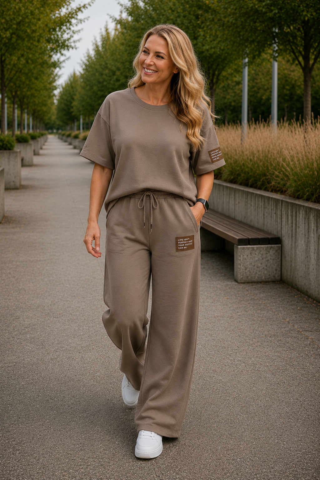 COMFY PAK 'EMBLEEM' | TAUPE