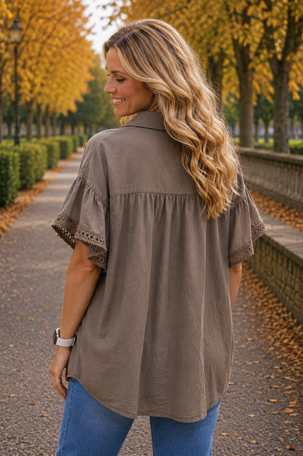 PS TOP ‘AUTUMN' | TAUPE