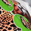 PS T-SHIRT ‘PANTER' | OFF-WHITE/GROEN