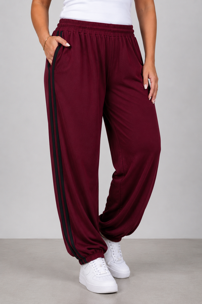 PS BROEK 'BIES' | BORDEAUX