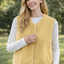 GILET 'SPRING' | GEEL