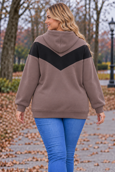 PS HOODIE 'BROOKLYN' | TAUPE
