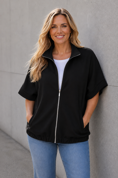 PS GILET 'SOFT' | ZWART