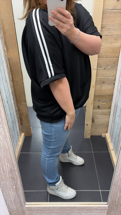 PS TOP ‘BIES' | ZWART