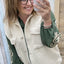PS BLOUSE ‘BORDUURSEL 'KOORD’ | ARMY