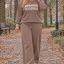 PS COMFY PAK 'SWEATER WEATHER WIDELEG' | TAUPE