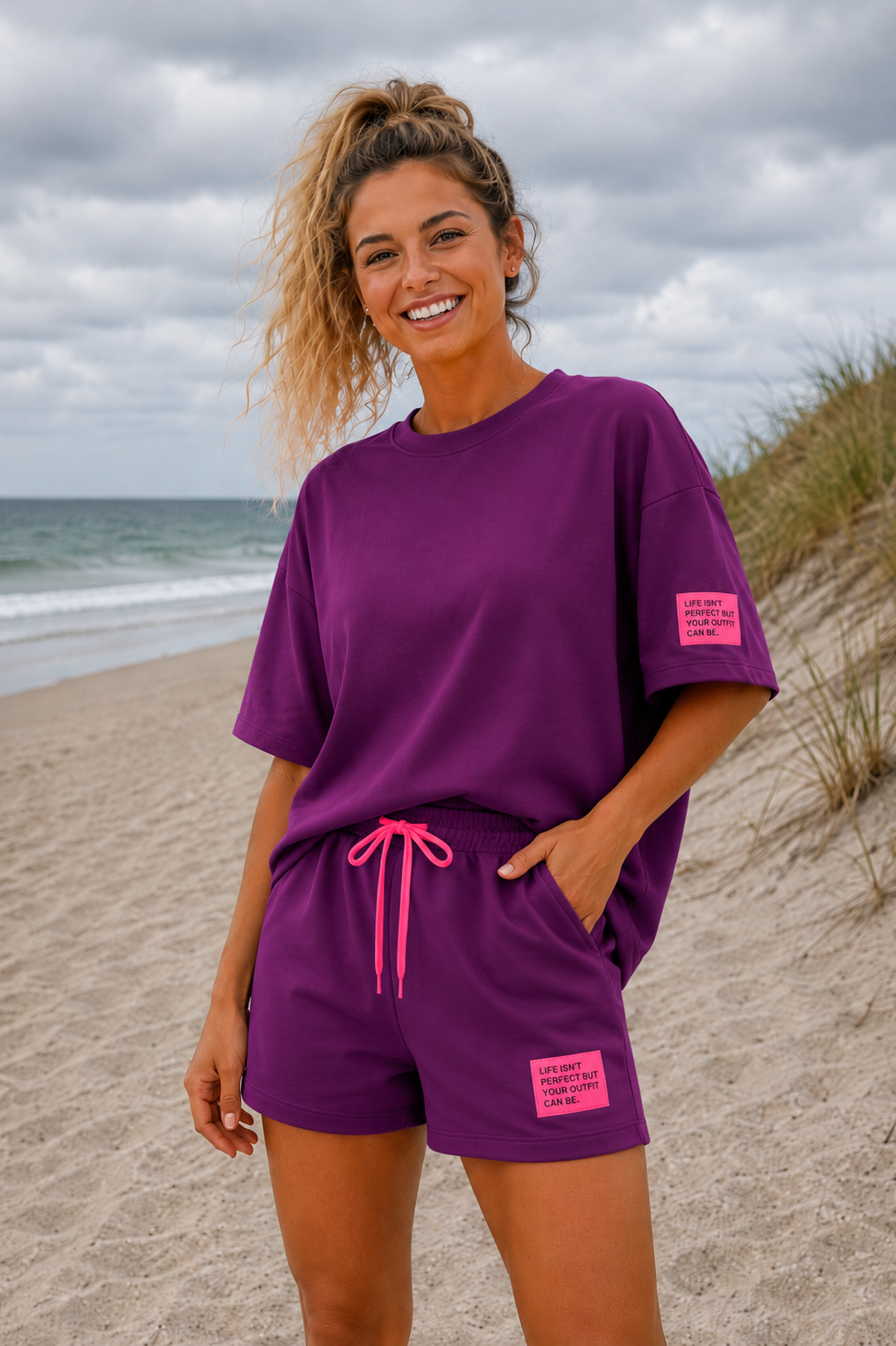 COMFY PAK 'EMBLEEM' | AUBERGINE