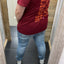 PS T-SHIRT ‘HAPPINESS' | BORDEAUX
