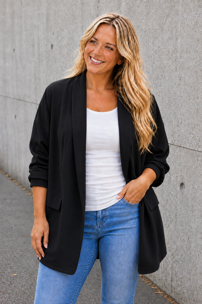 PS BLAZER | ZWART