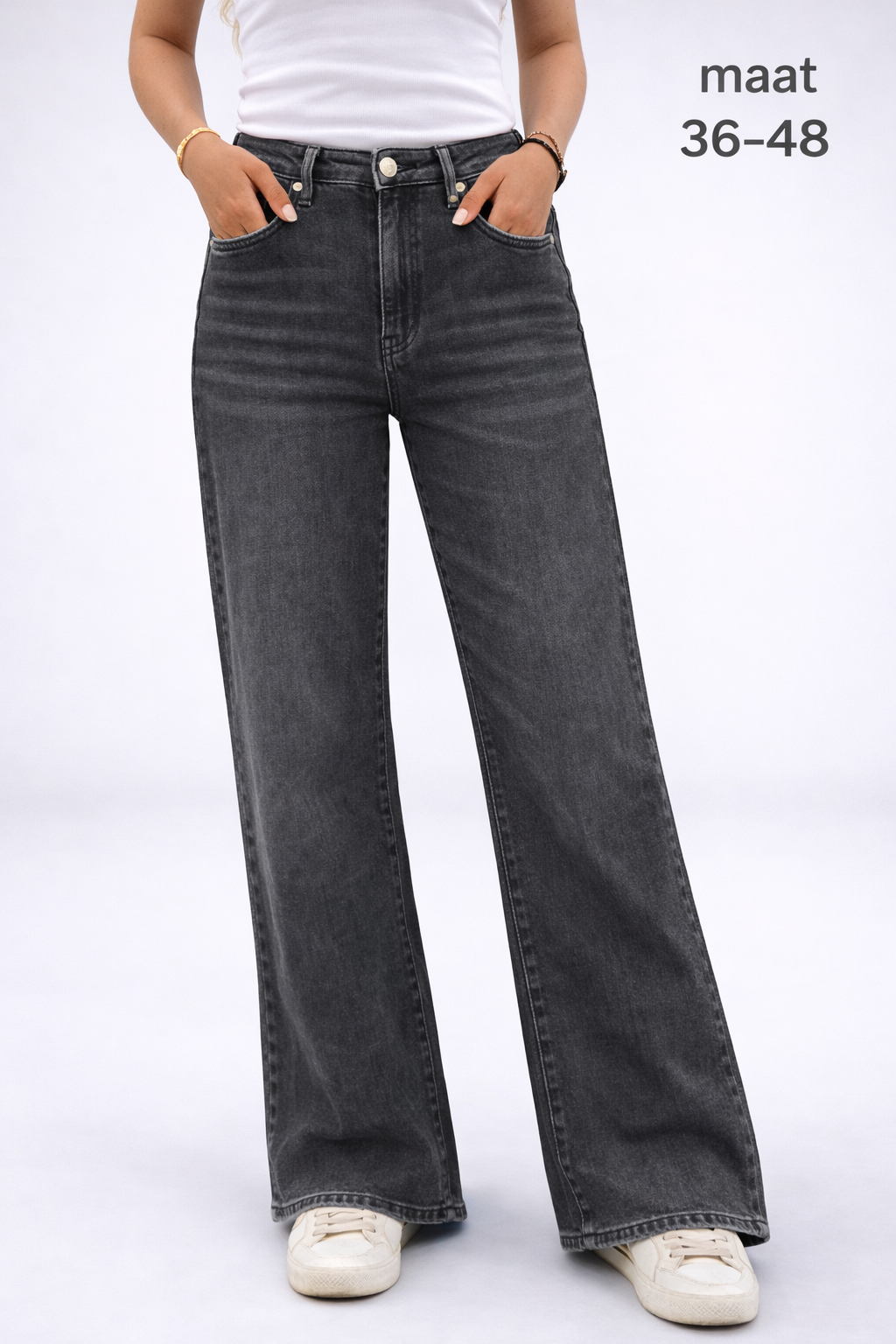 GOODIES 'WIDE LEG' | ANTRACIET