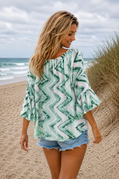 TOP ‘IBIZA KOORDJE’ | TURQUOISE