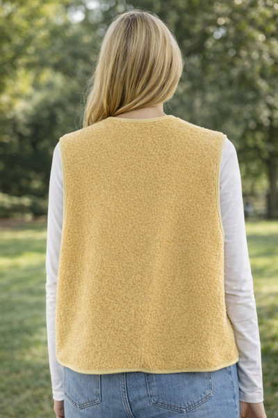 GILET 'SPRING' | GEEL
