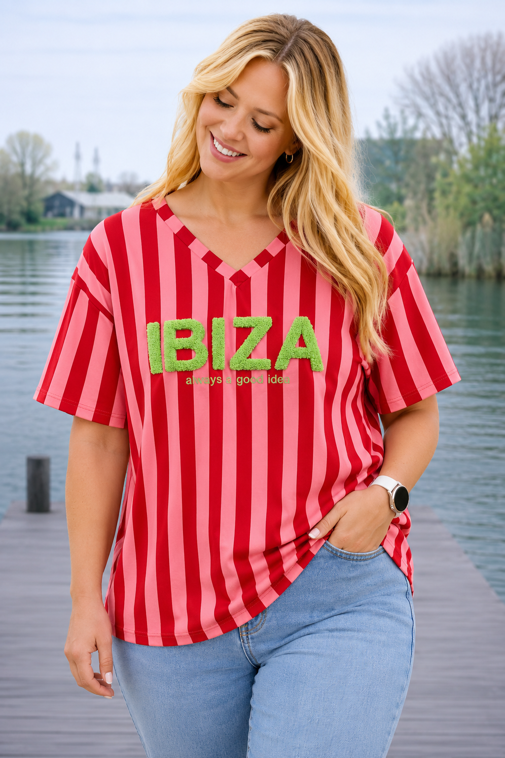 PS TOP 'IBIZA' | ROOD