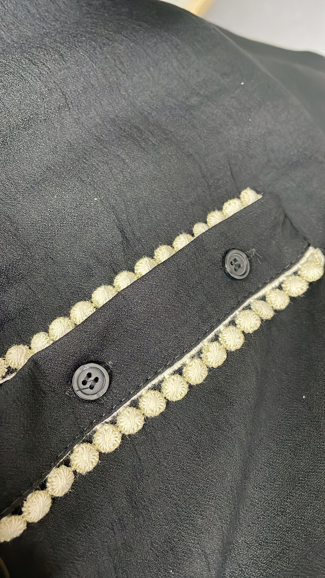 PS BLOUSE ‘VALERIE’ | ZWART