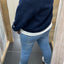 PS VEST 'TEDDY KNOOP' | JEANSBLAUW