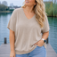 PS TOP 'BADSTOF' | BEIGE
