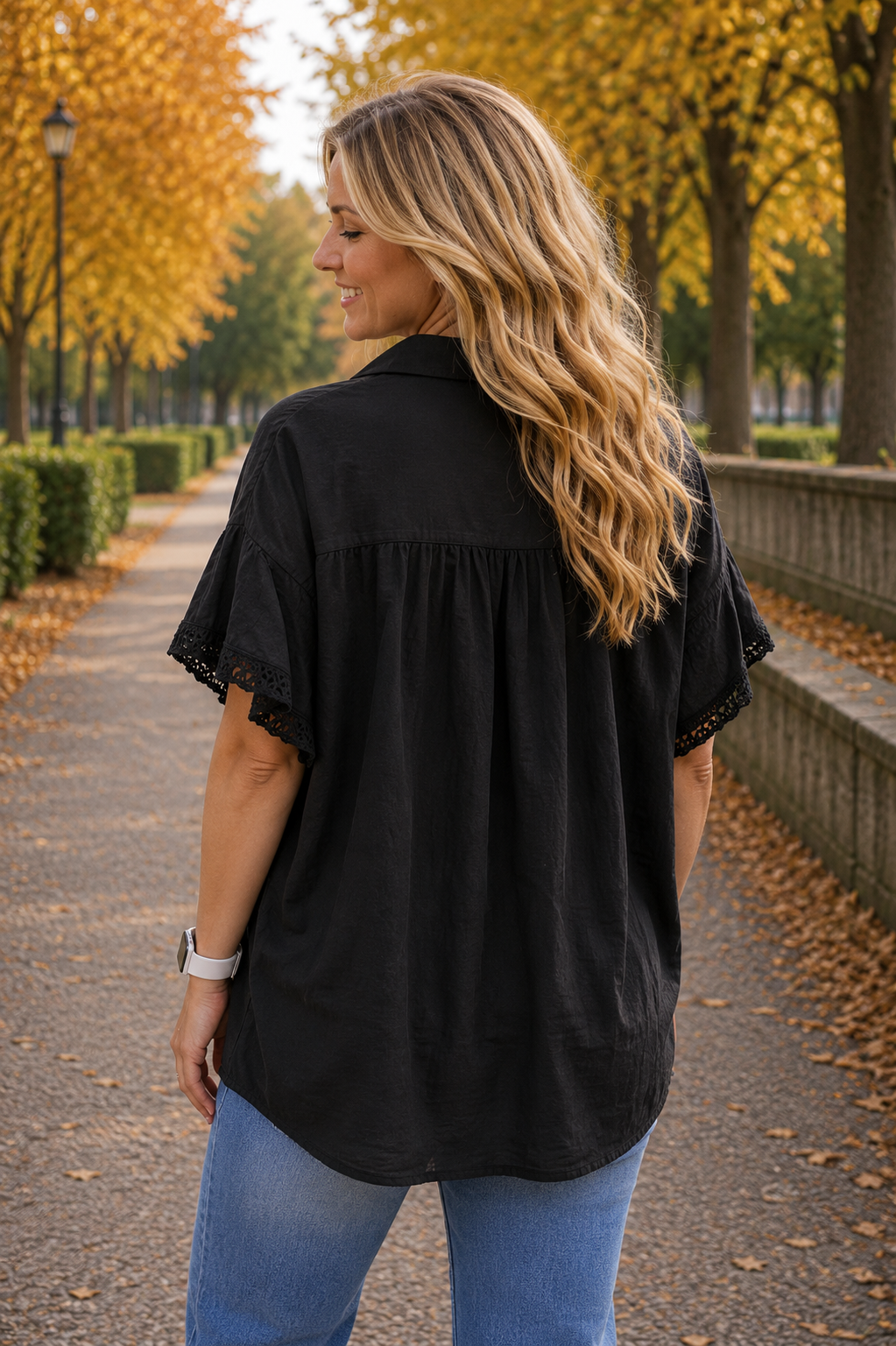 PS TOP ‘AUTUMN' | ZWART