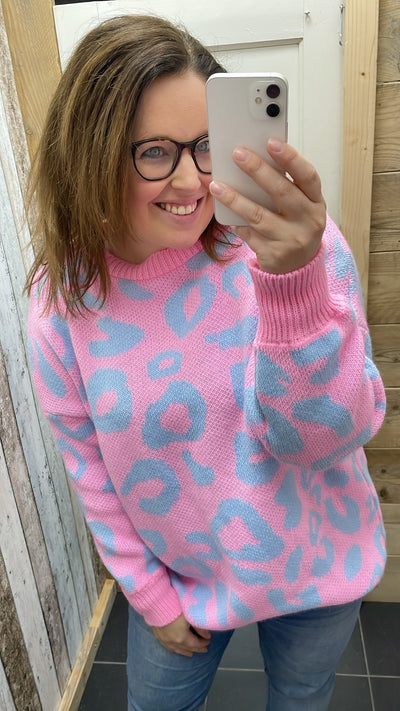 PS TRUI ‘PANTER’ | ROZE/BLAUW