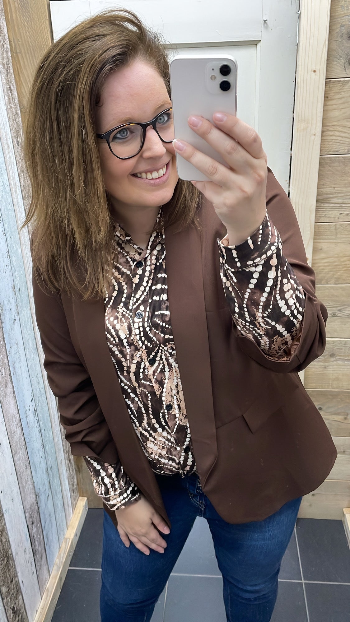 BLOUSE 'MONIQUE' | BRUIN