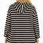 PS HOODIE 'STREPEN' | ZWART