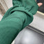 PS2 BLOUSE ‘KETTING’ | DONKERGROEN