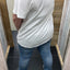 PS T-SHIRT ‘POCKET' | WIT