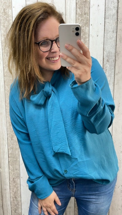 BLOUSE ‘STRIK’ | PETROL
