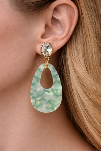 OORBELLEN ‘SWEET 7’ | GROEN