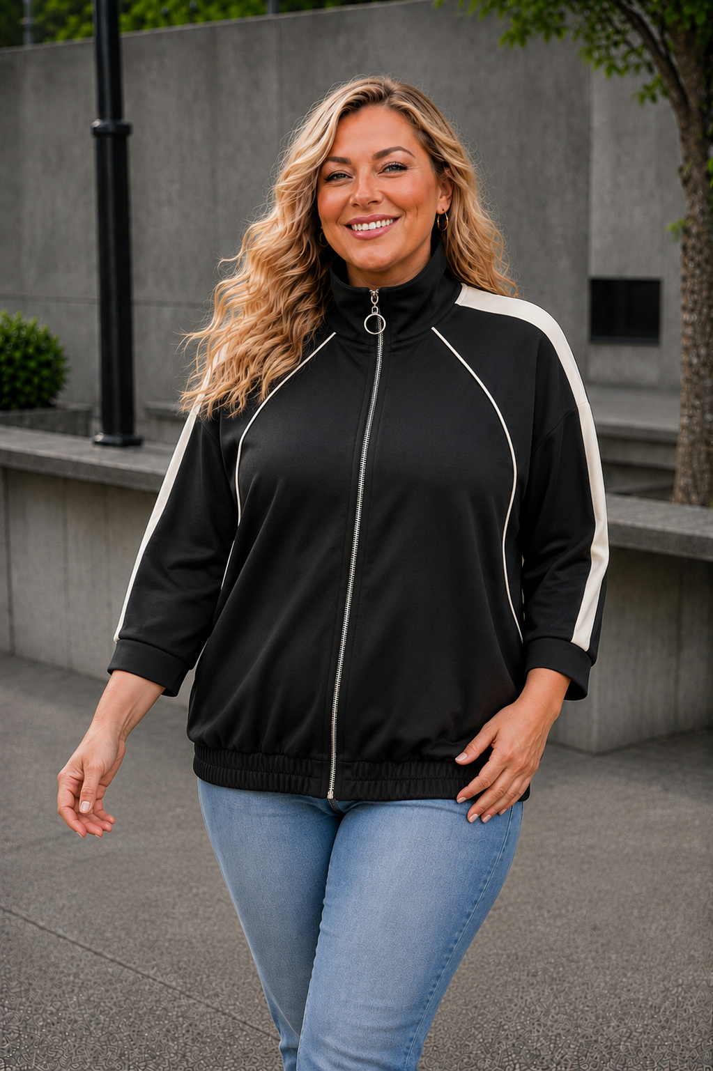 PS JAS 'BIES SCHOUDER' | ZWART