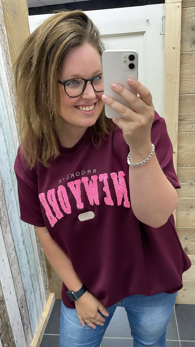 PS TOP 'NEW YORK' | BORDEAUX