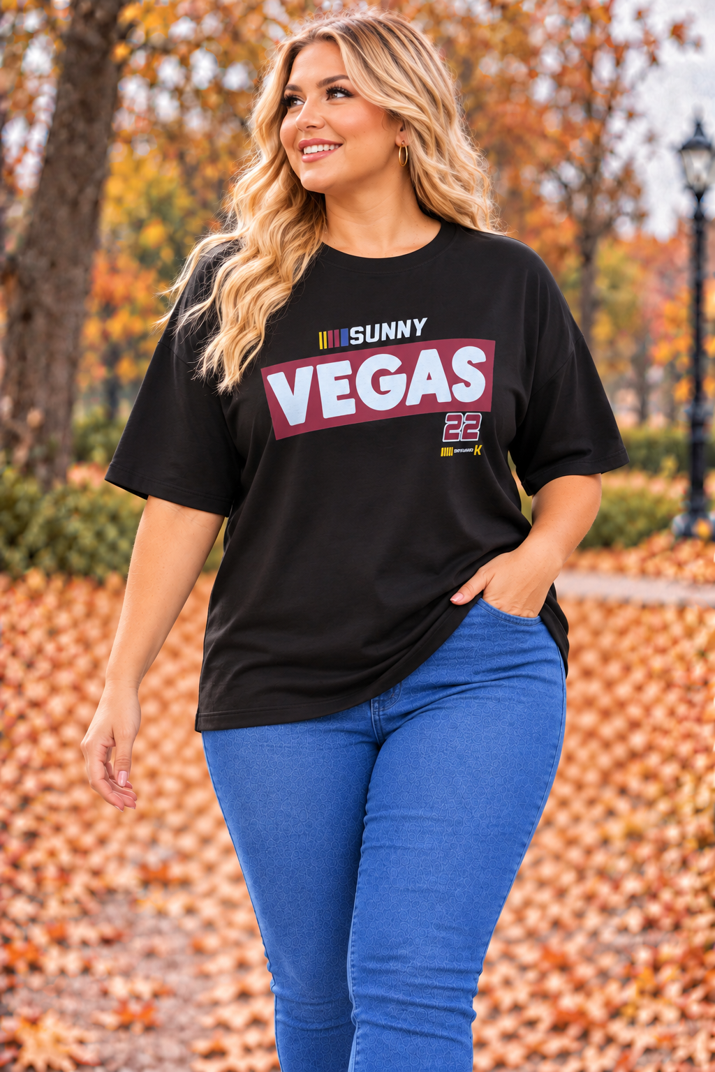 PS TOP 'SUNNY VEGAS' | ZWART