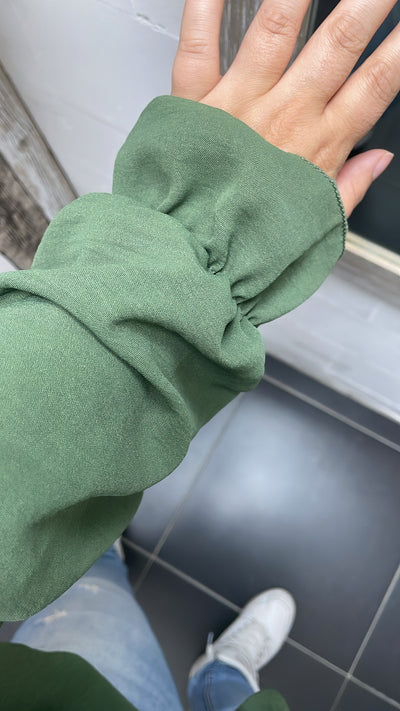 PS2 BLOUSE ‘KETTING’ | ARMY