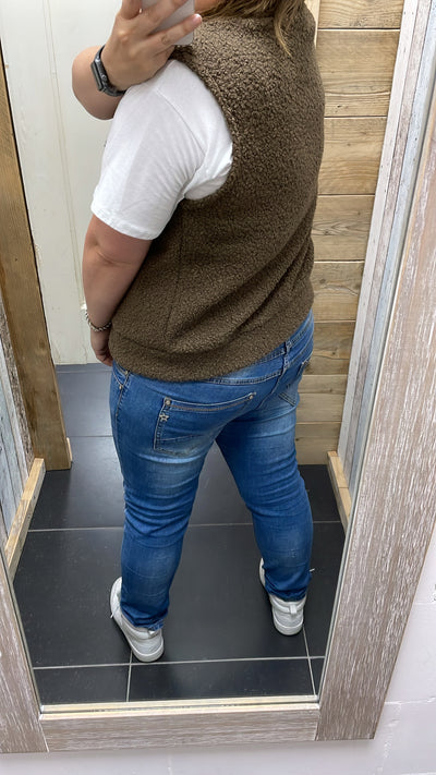 TEDDY GILET | BRUIN