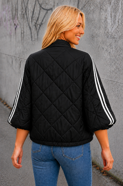 JAS GEWATTEERD '3/4'| ZWART