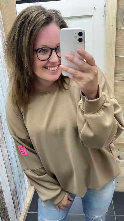 PS TRUI ‘EMBLEEM’ | TAUPE
