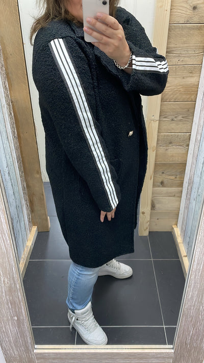 PS JAS 'BOUCLÉ BIES' | ZWART