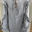 BLOUSE 'YVETTE' | LICHTGRIJS