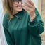 PS TRUI ‘ZIPPER' | DONKERGROEN