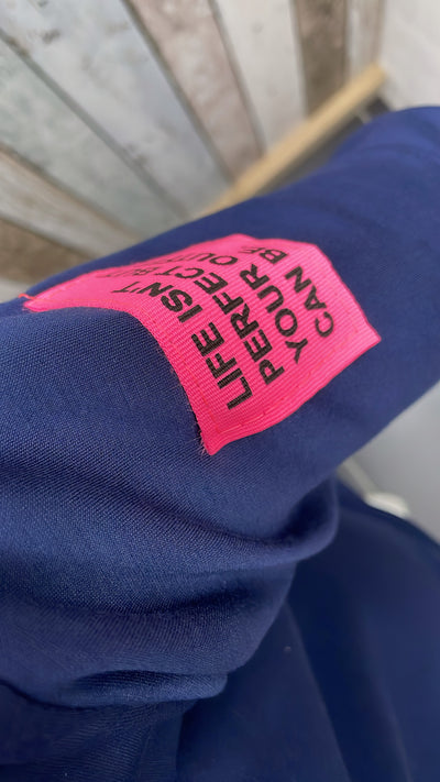 PS TRUI ‘EMBLEEM’ | DONKERBLAUW