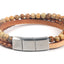 MANNENARMBAND ‘DAAN’ | CAMEL