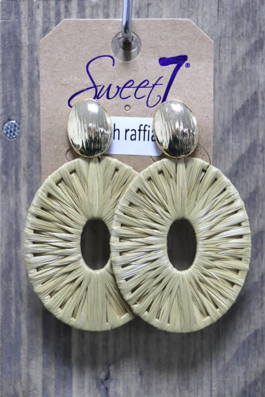 OORBELLEN ‘SWEET 7’ | LICHT CAMEL